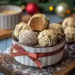 no bake gingerbread truffles easy christmas treat