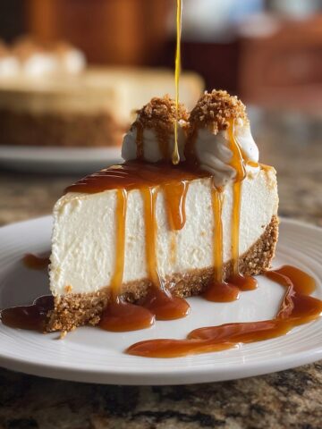 No Bake Maple Bourbon Cheesecake