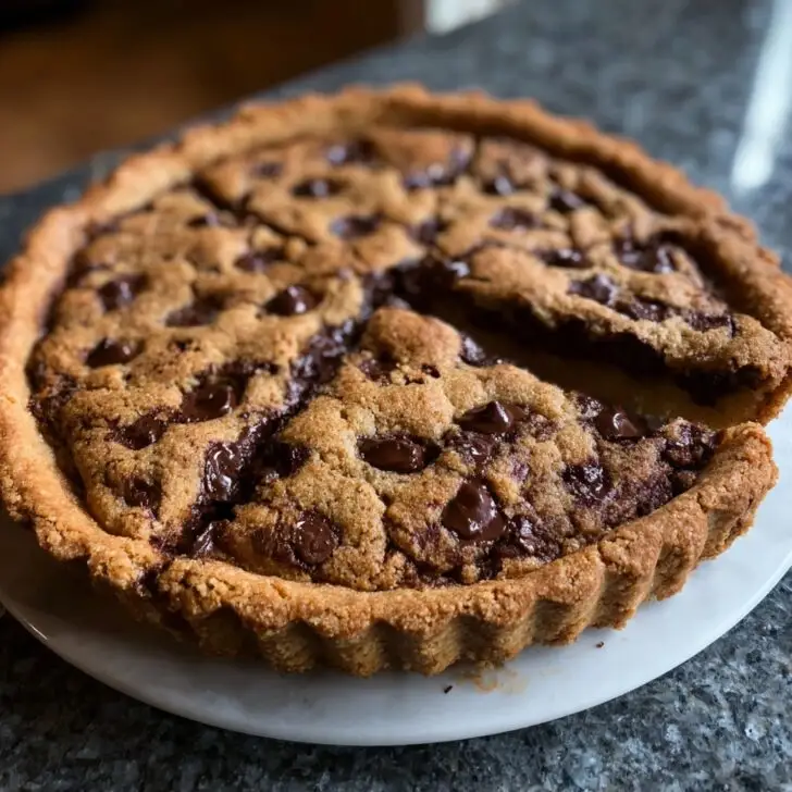 Nutella Cookie Pie