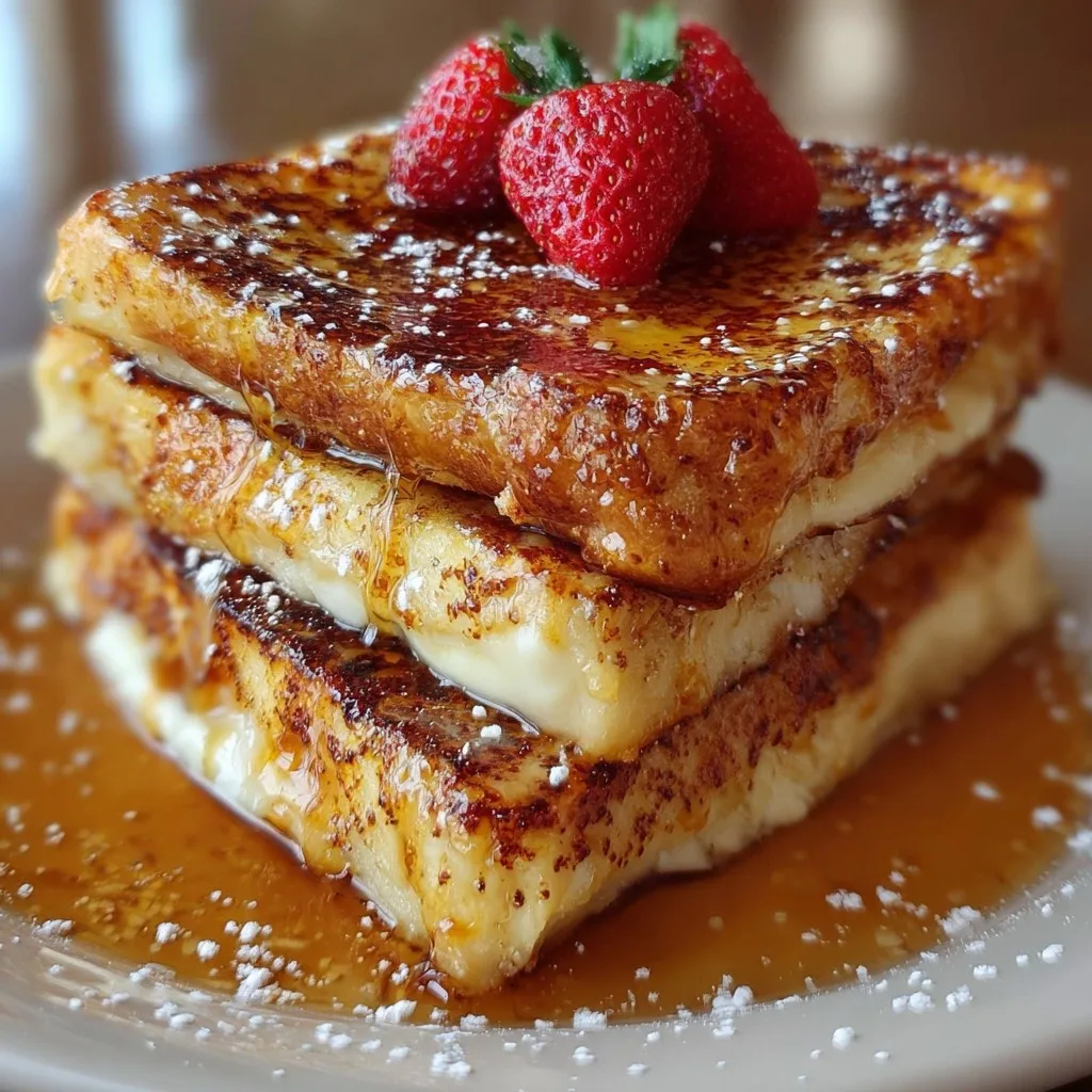 Overnight Crème Brûlée French Toast