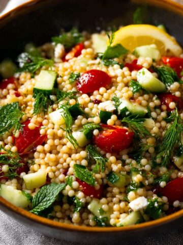 Pearl Couscous Salad