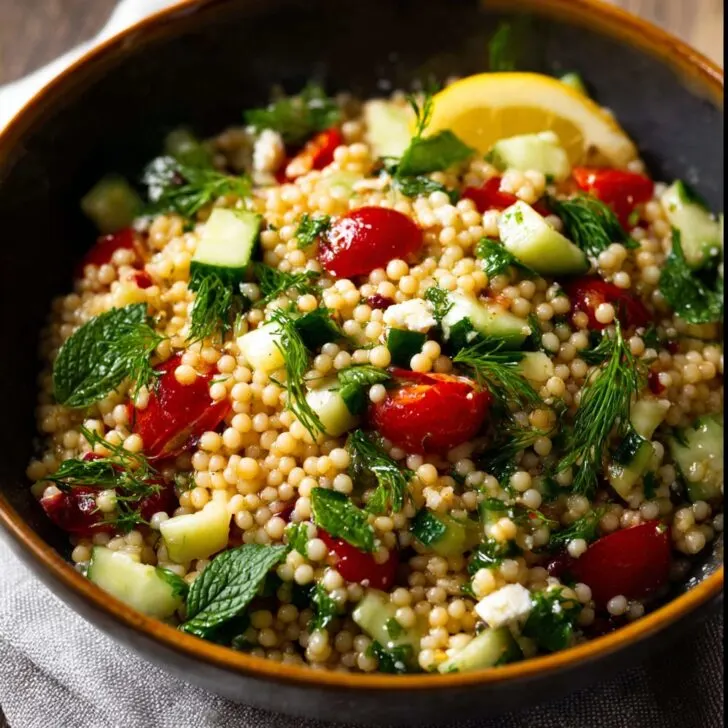 Pearl Couscous Salad