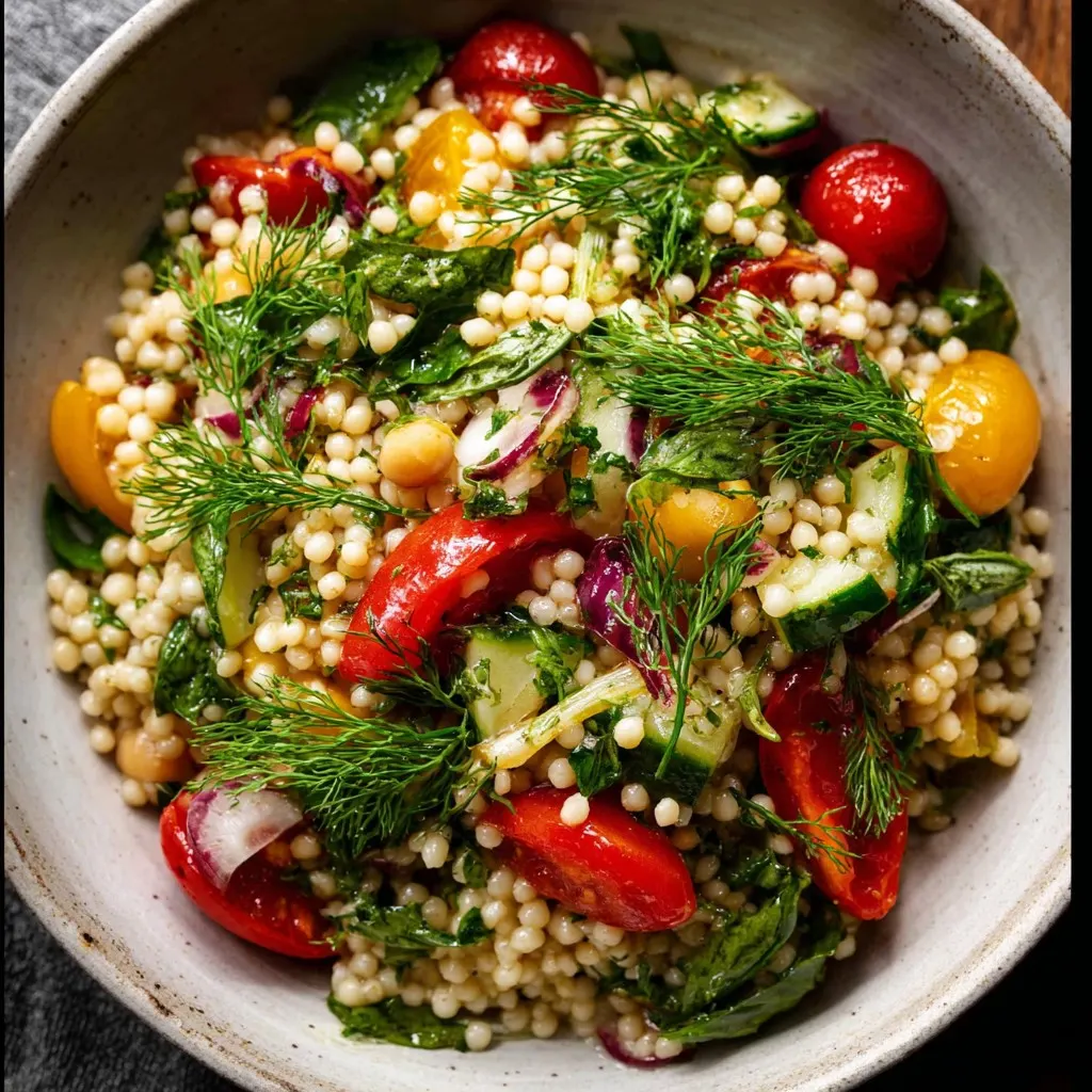 Pearl Couscous Salad Pearl Couscous Salad
