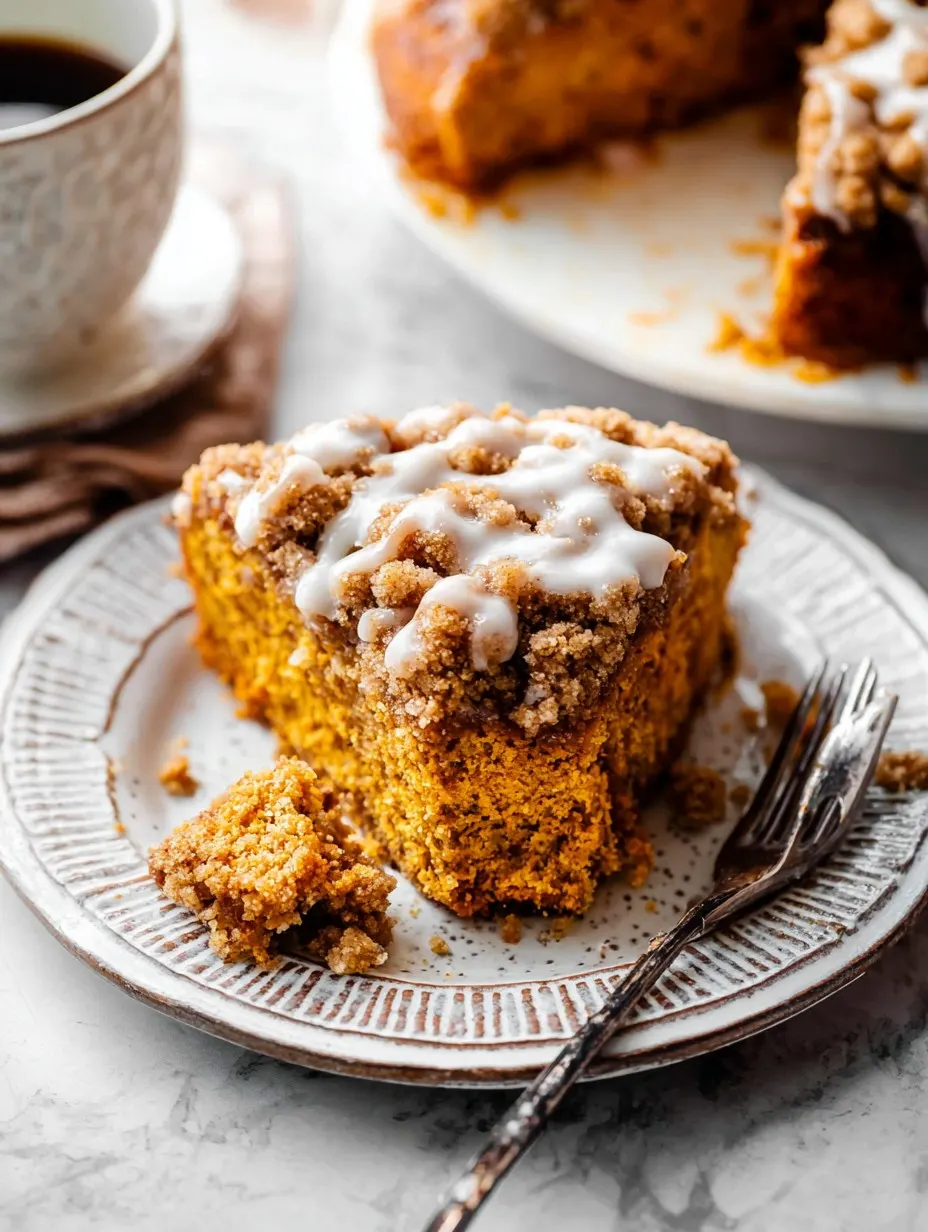 Pumpkin Coffee Cake with Crumb Topping Pumpkin Coffee Cake with Crumb Topping