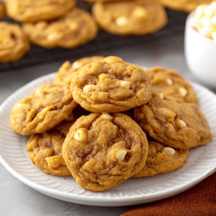 Pumpkin Pudding Cookies