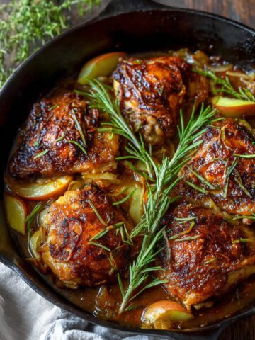 Rosemary Apple Cider Chicken Recipe