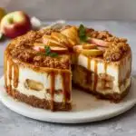 salted caramel apple pie cheesecake recipe