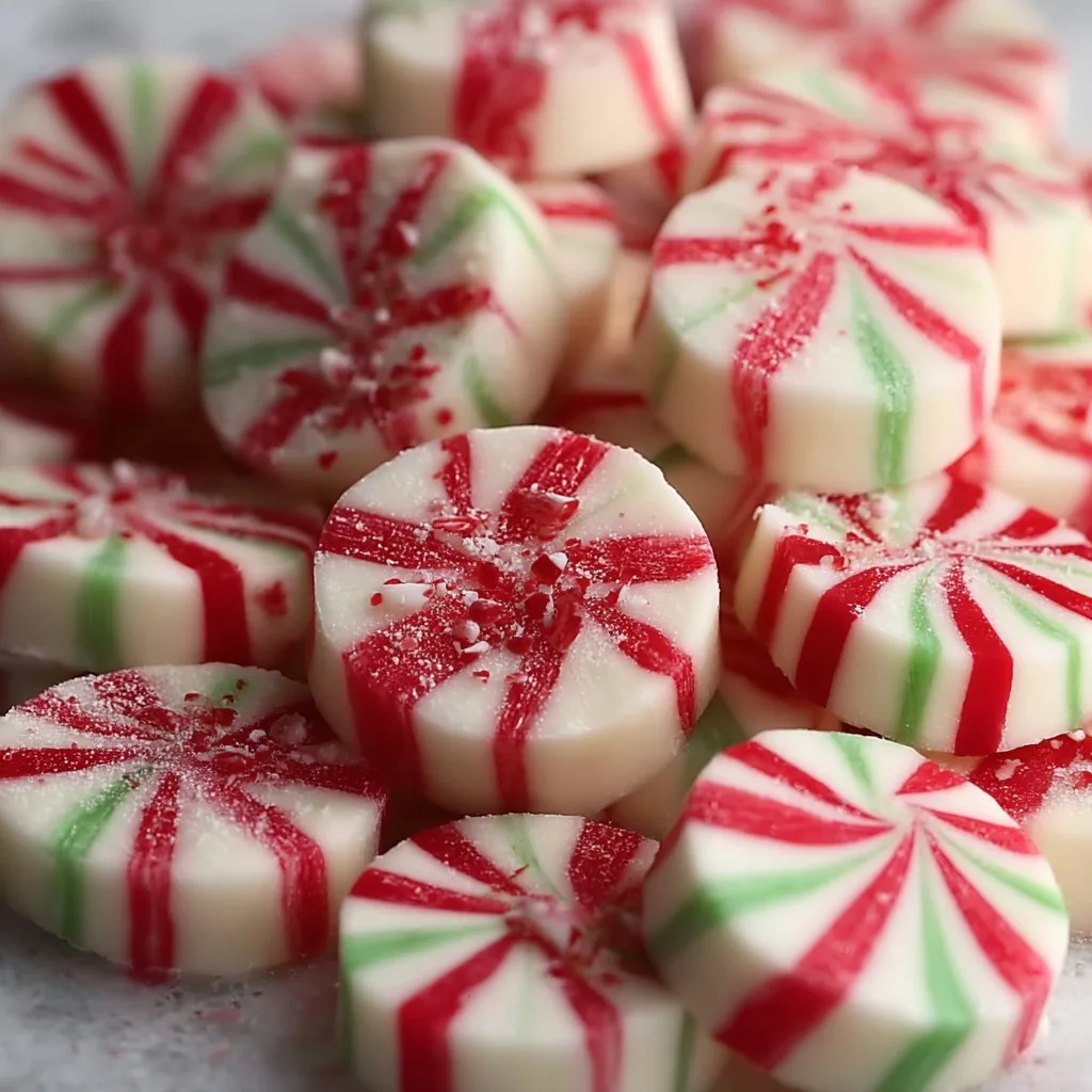 Soft Christmas Peppermints Soft Christmas Peppermints