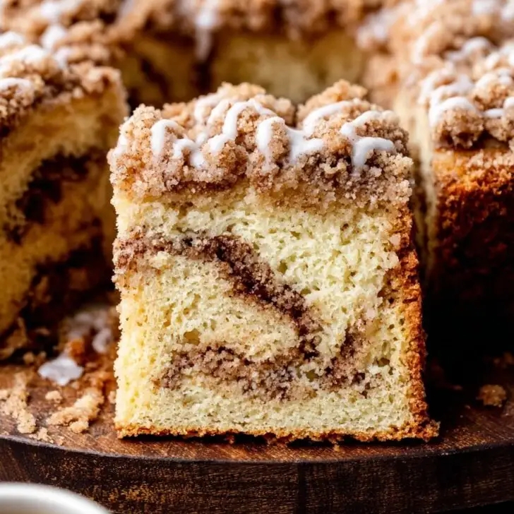 Sour Cream Coffee Cake with Crumb Topping