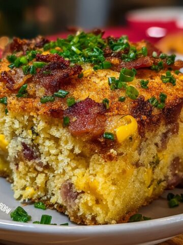 Southern Loaded Cornbread Casserole