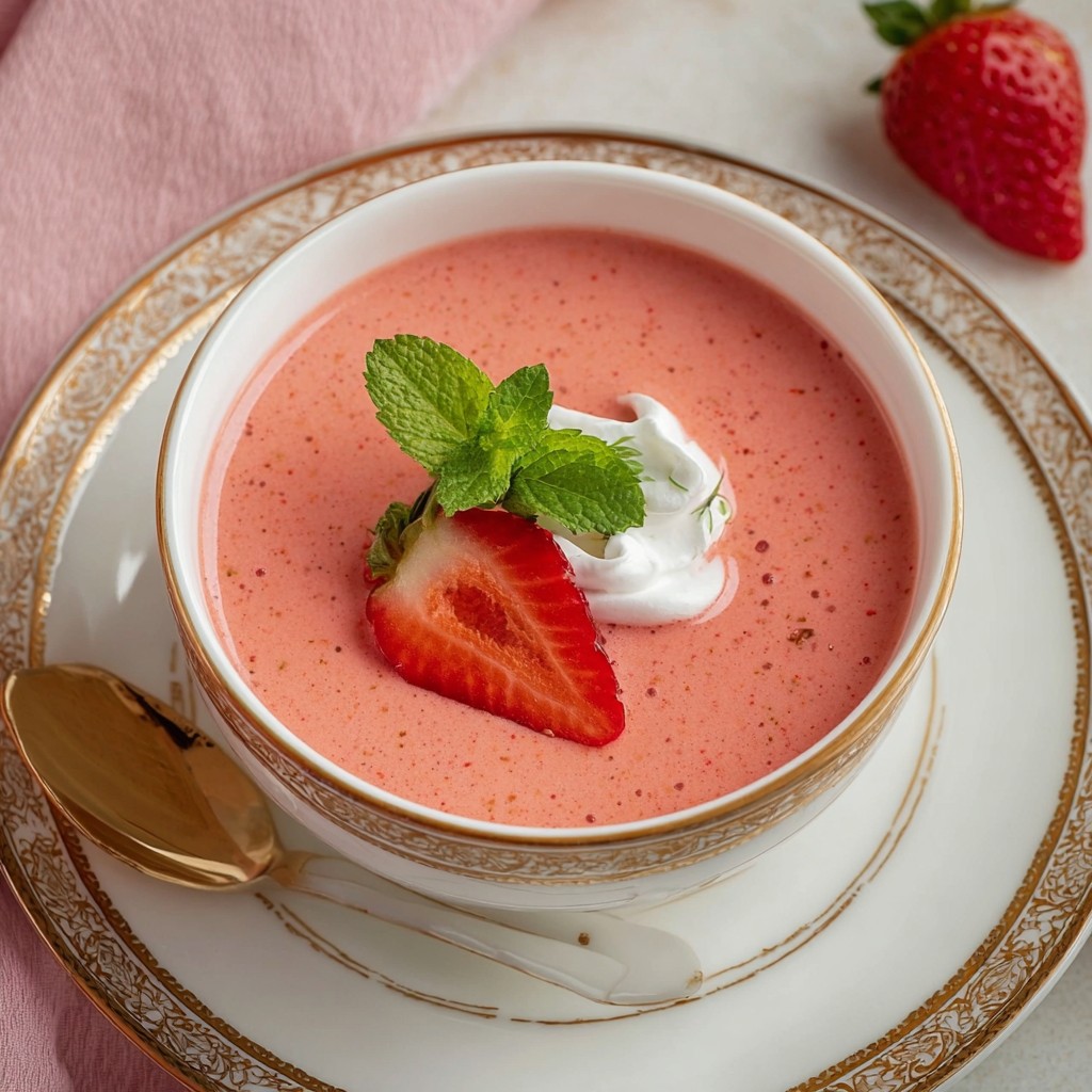 Strawberry Soup Recipe Grand Floridian’s 1900 Park Fare Version