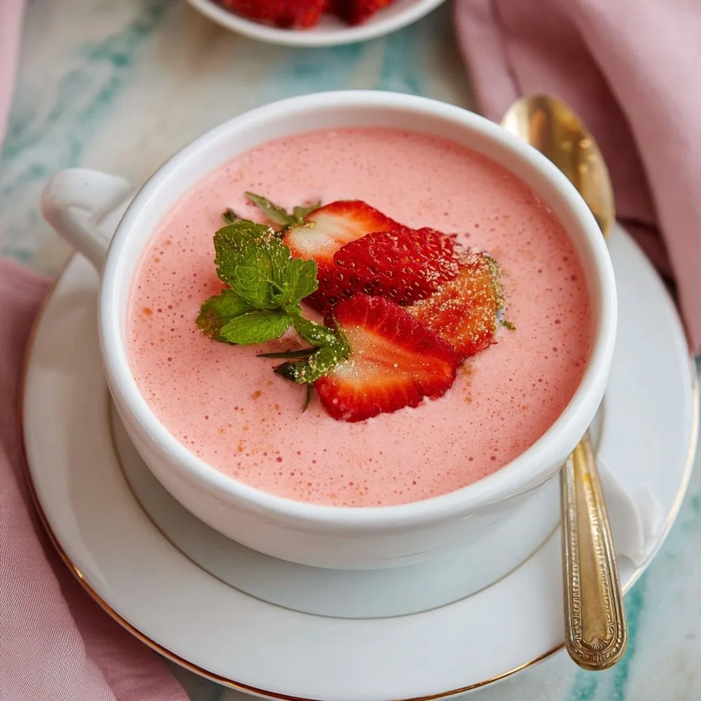 Strawberry Soup Recipe Grand Floridian’s 1900 Park Fare Version