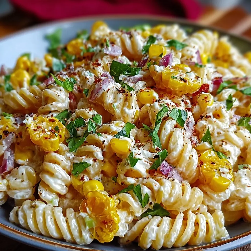 Street Corn Pasta Salad