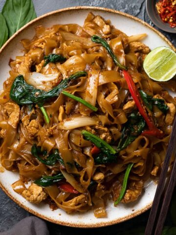 Thai Drunken Noodles (Pad Kee Mao)