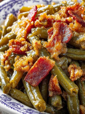 Thanksgiving Crack Green Beans