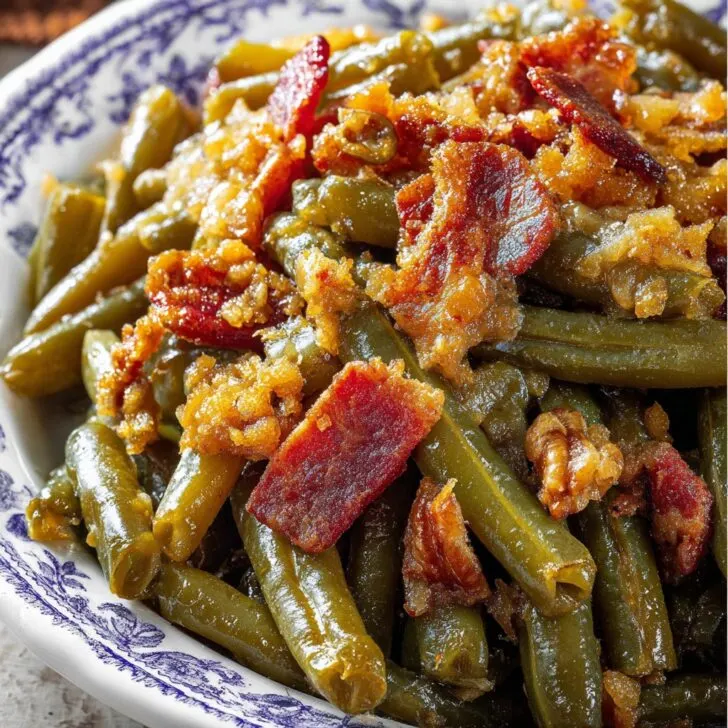 Thanksgiving Crack Green Beans