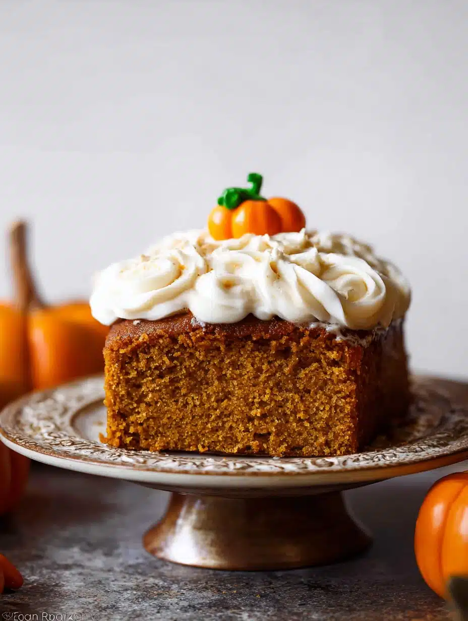 The Best Pumpkin Cake I’ve Ever Made