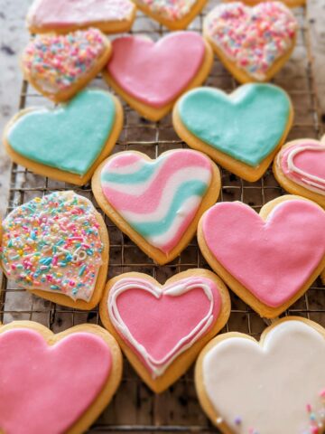 The Best Sugar Cookies Ever (Heart Shaped) ! The Best Sugar Cookies Ever (Heart Shaped) !
