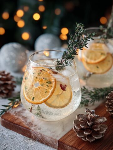 Winter Wonderland Gin and Tonic