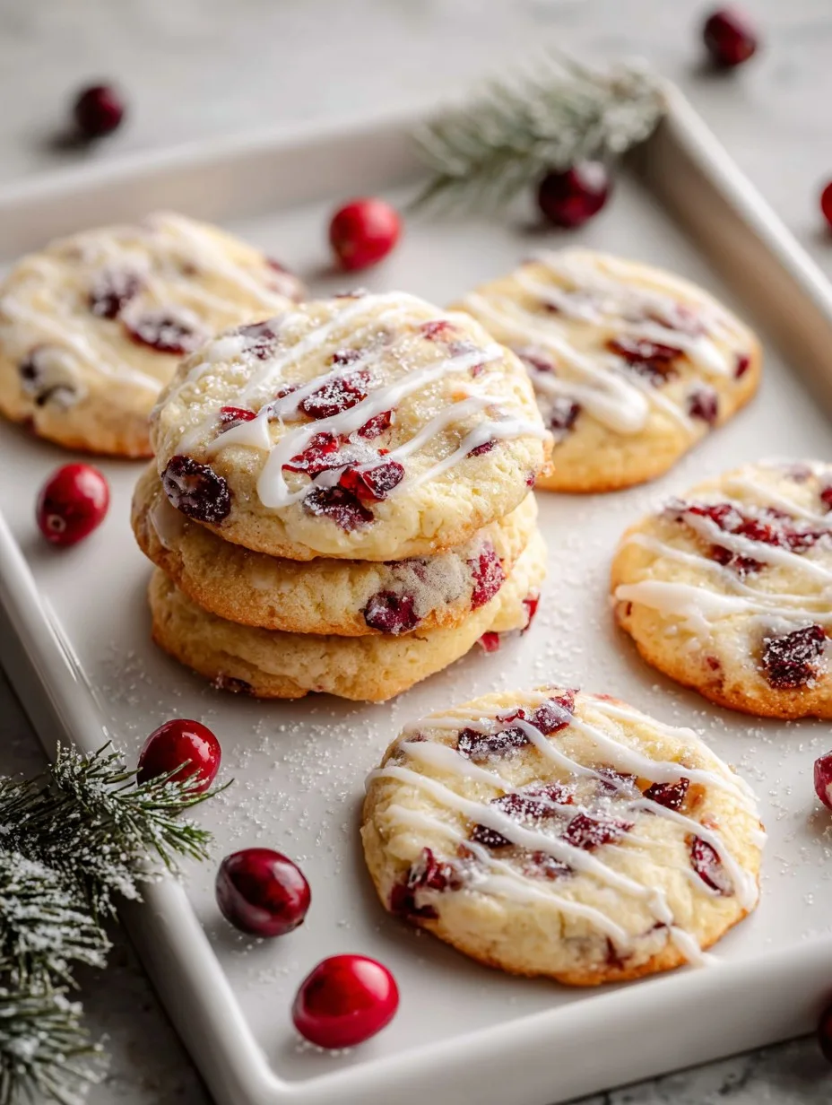 Best Christmas Cranberry Orange Cookies Recipe