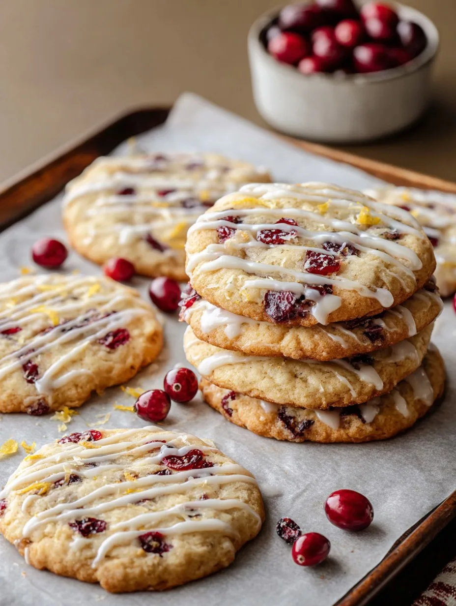 Best Christmas Cranberry Orange Cookies Recipe