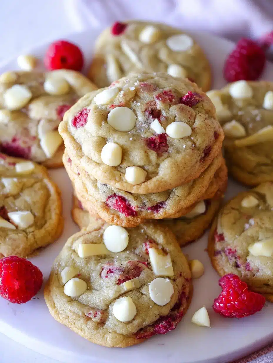 Best-Ever Raspberry White Chocolate Cookies