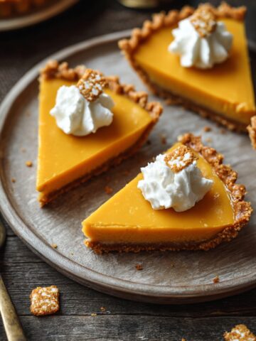 Cheese & Cracker Pumpkin Pies