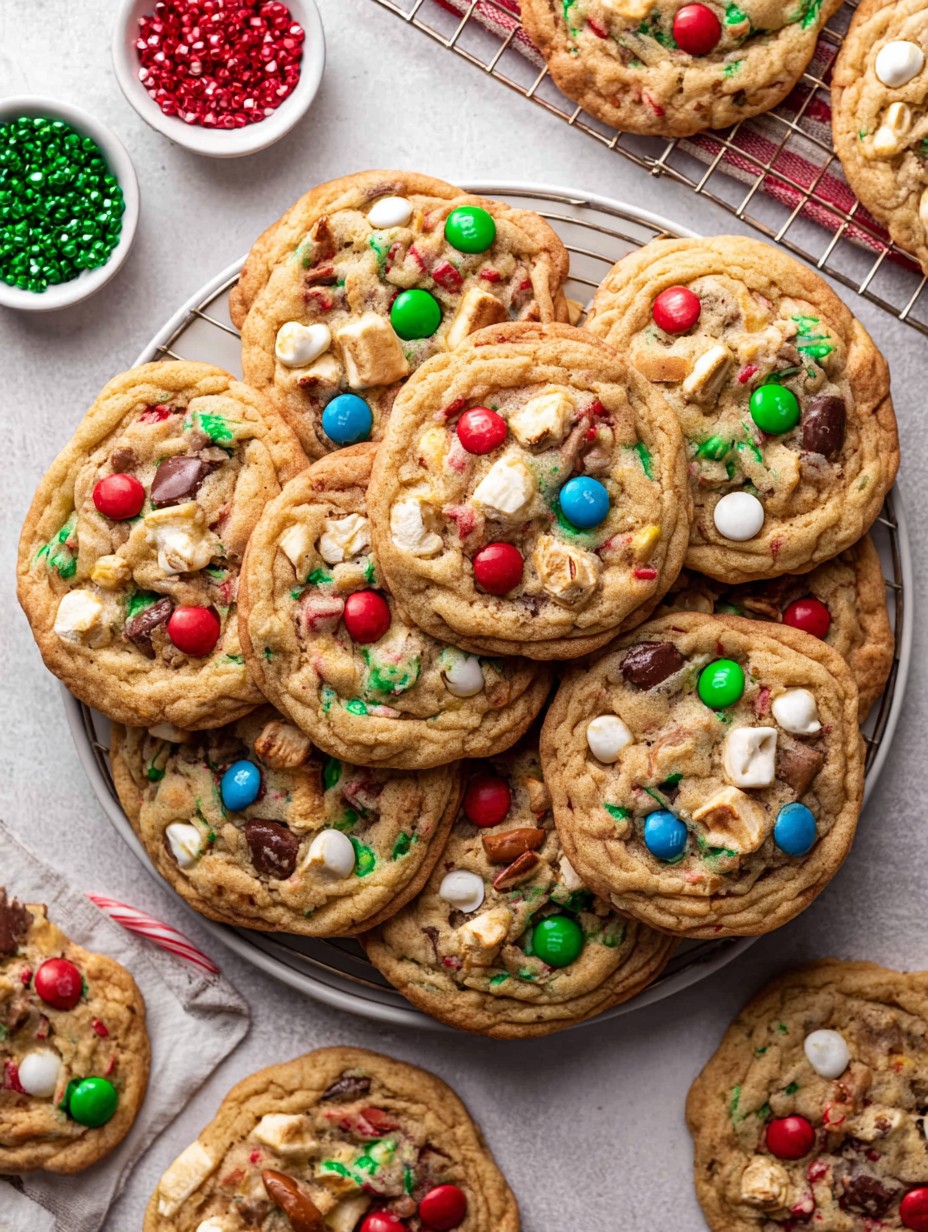 Christmas Kitchen Sink Cookies