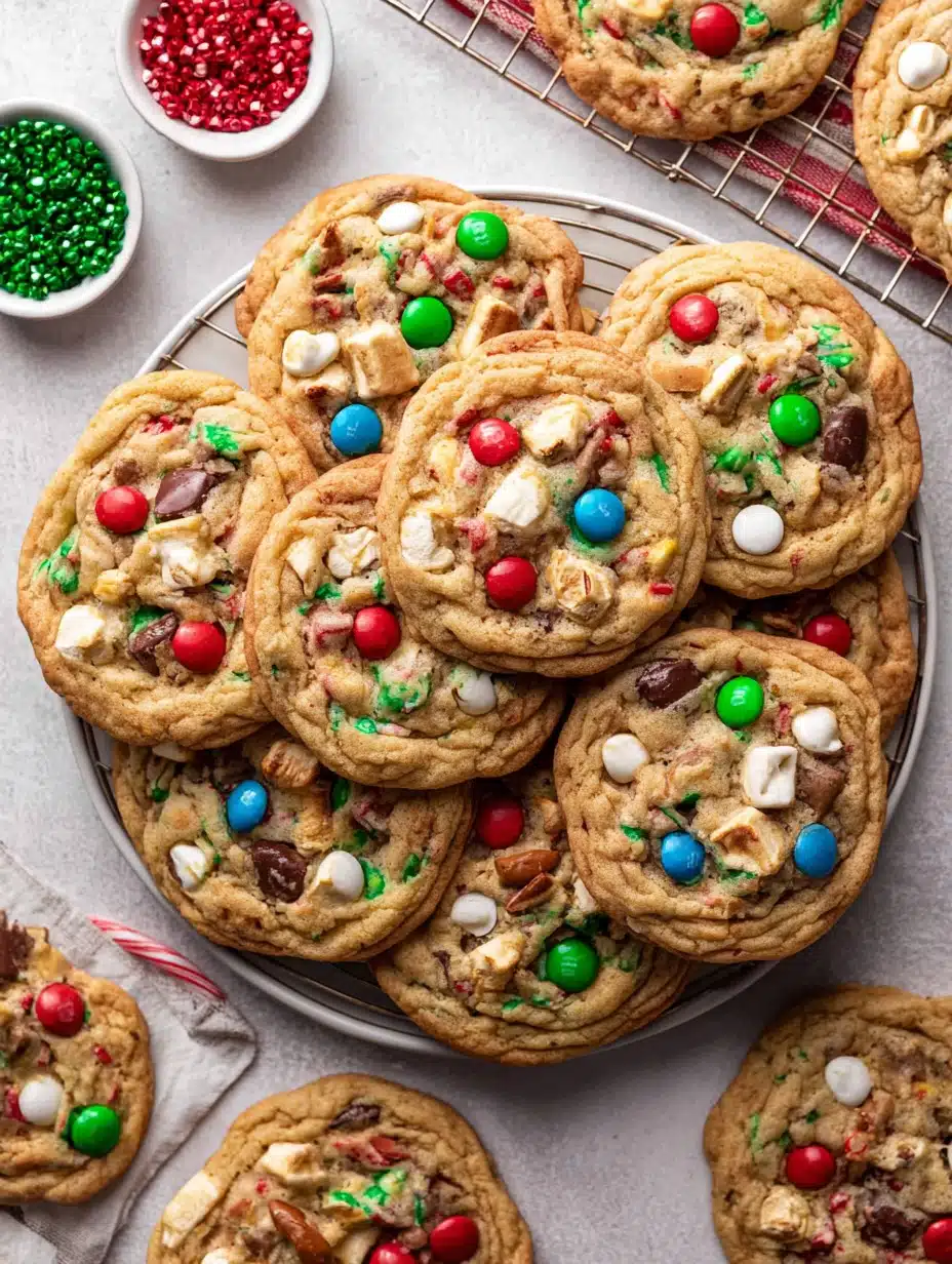 Christmas Kitchen Sink Cookies