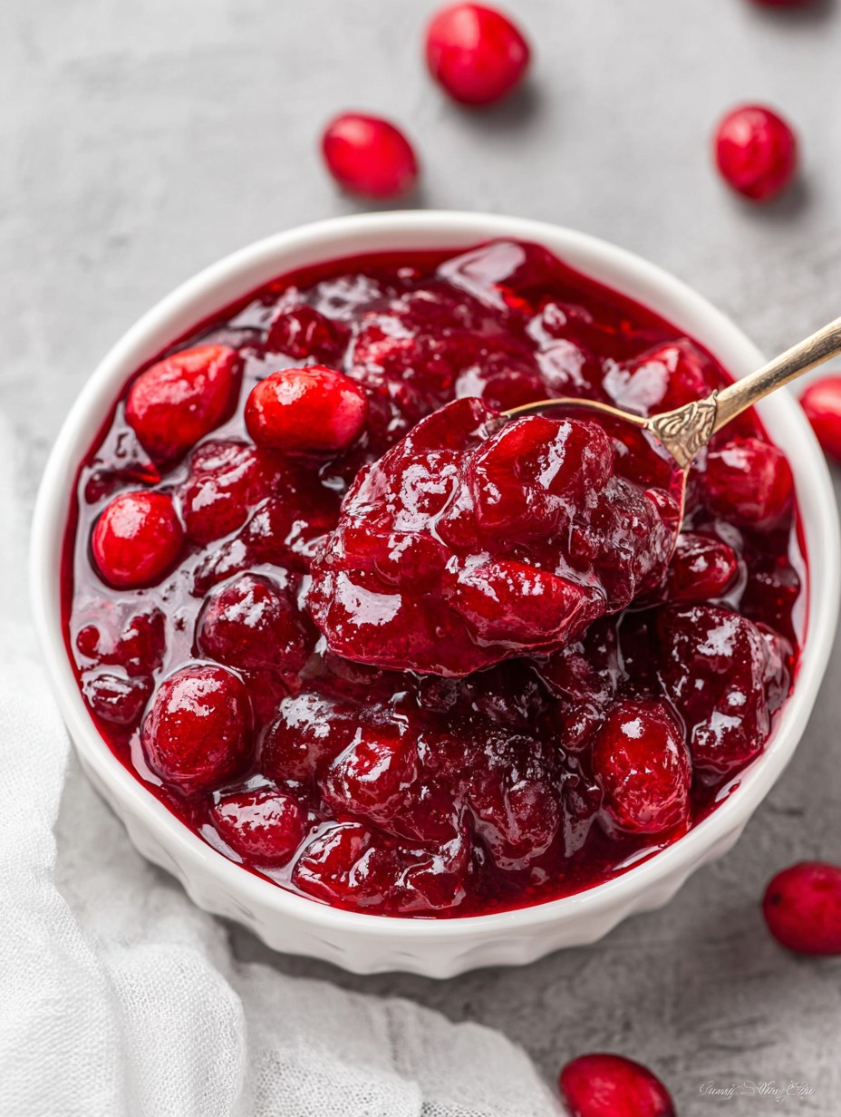 Cooked Cranberry Sauce Recipe