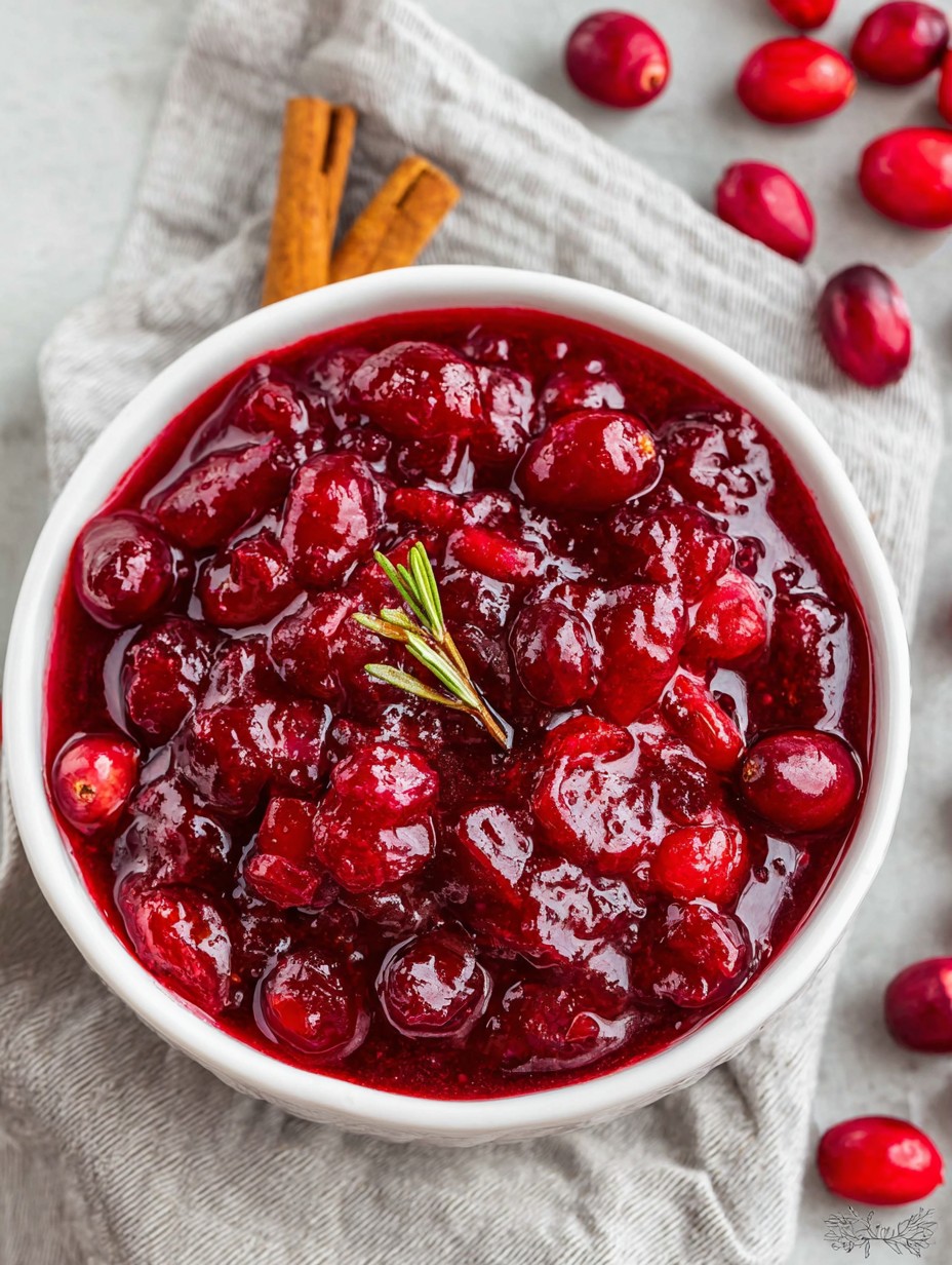 Cooked Cranberry Sauce Recipe