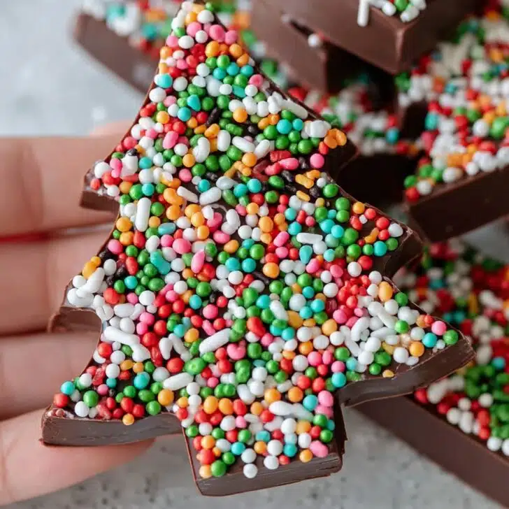 Cookie Cutter Sprinkle Chocolate Bars: My Whimsical Chocolate Treat