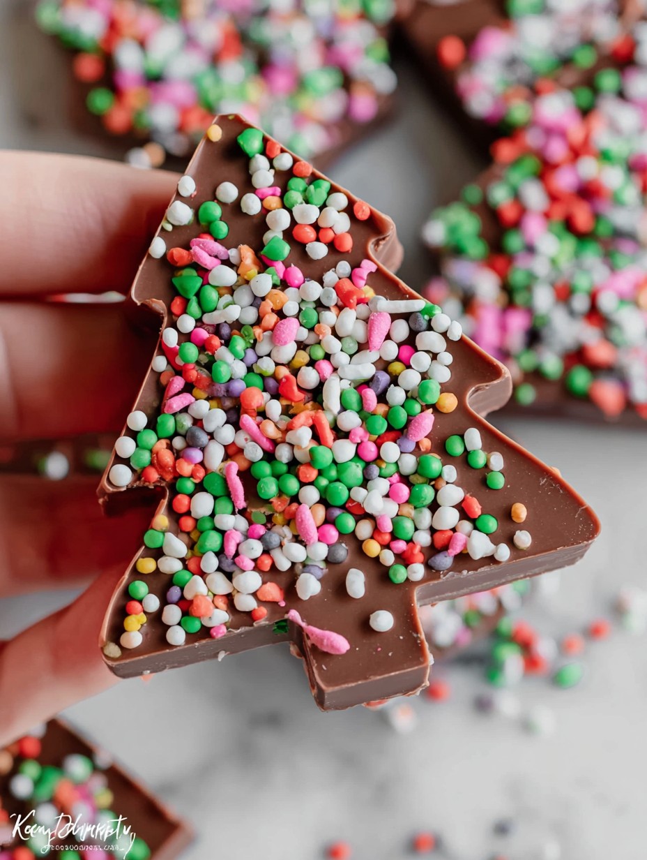 Cookie Cutter Sprinkle Chocolate Bars