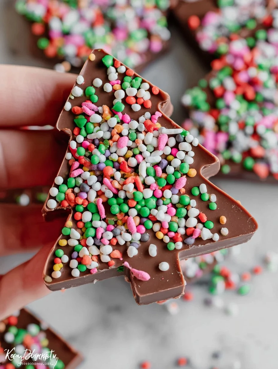 Cookie Cutter Sprinkle Chocolate Bars