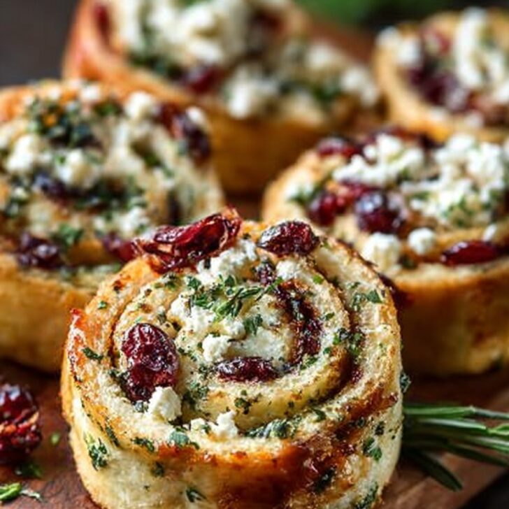Cranberry Cream Cheese Pinwheels with Feta & Herbs Recipe Guide