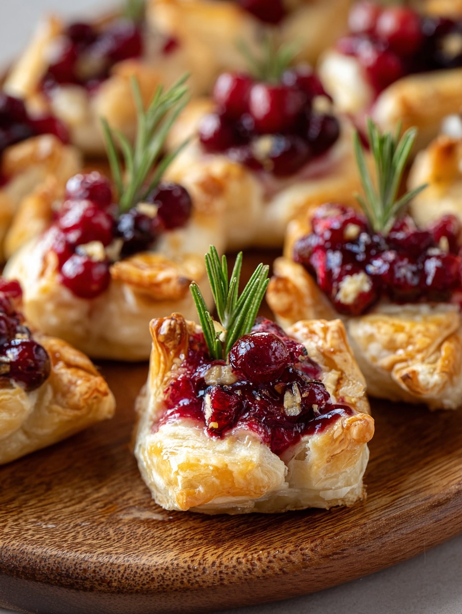 Cranberry Brie Bites