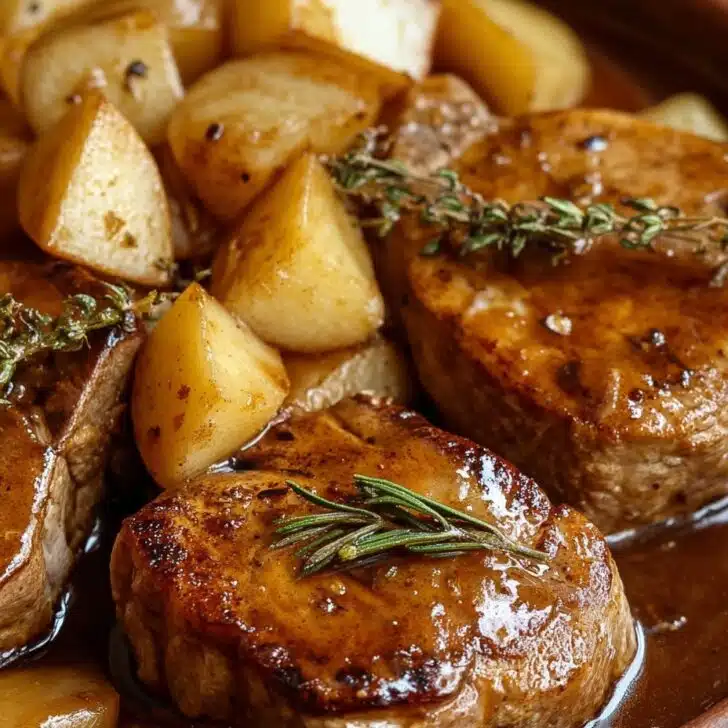 Crock Pot Apple Pork Chops: Cozy Slow Cooker Comfort Food