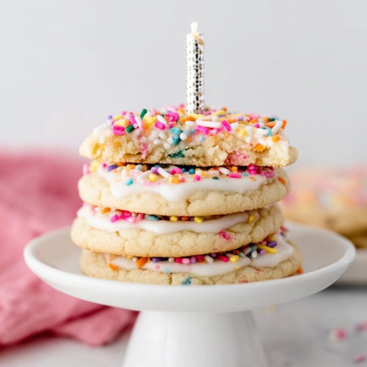 Crumbl Birthday Cake Cookie Copycat Recipe You’ll Crave