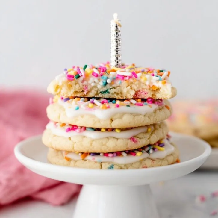 Crumbl Birthday Cake Cookie Copycat Recipe You’ll Crave