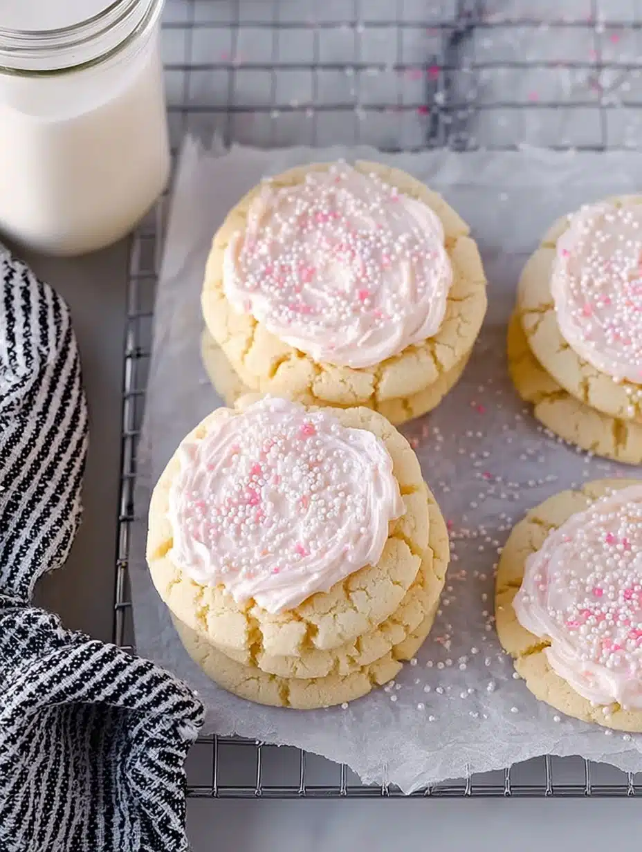 Crumbl Sugar Cookies