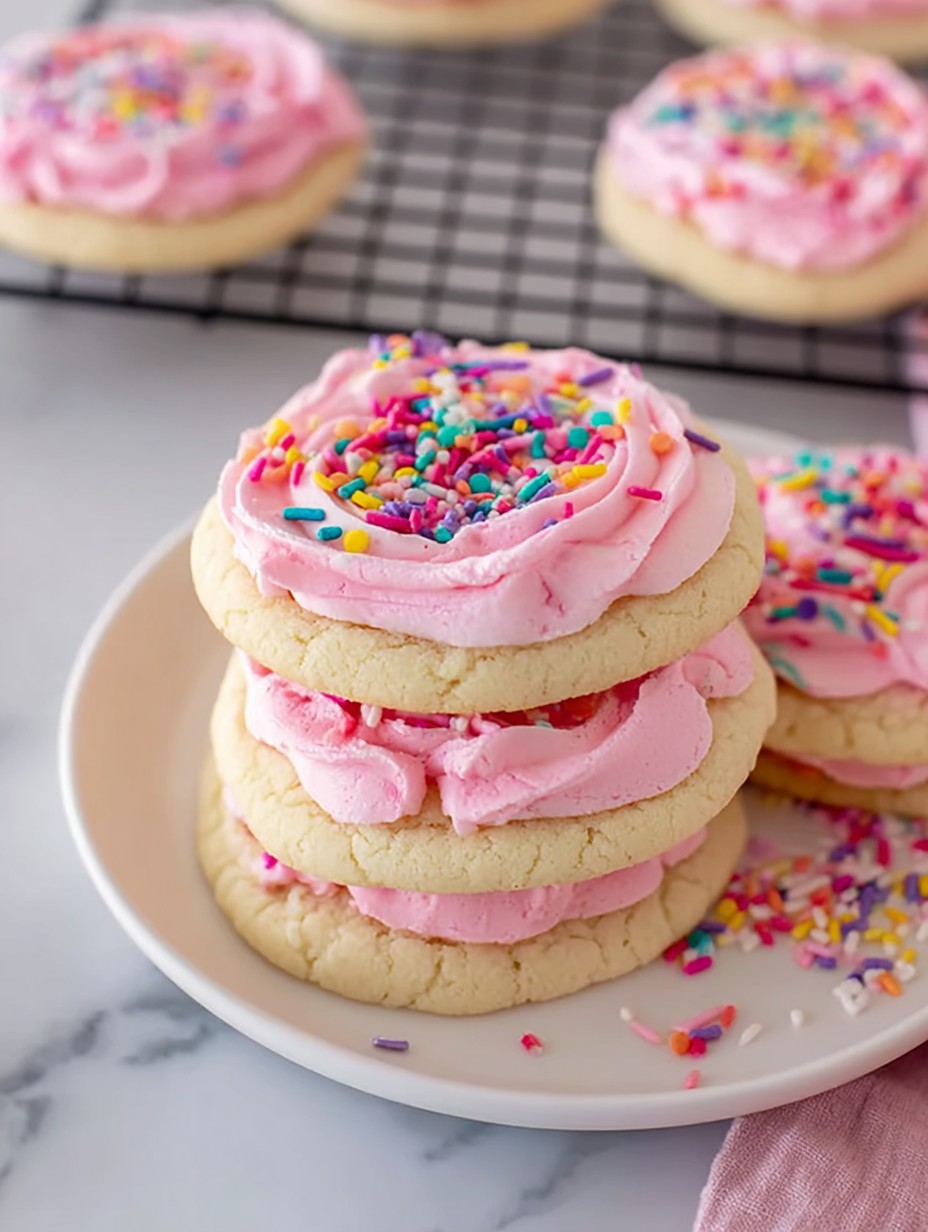 Crumbl Sugar Cookies