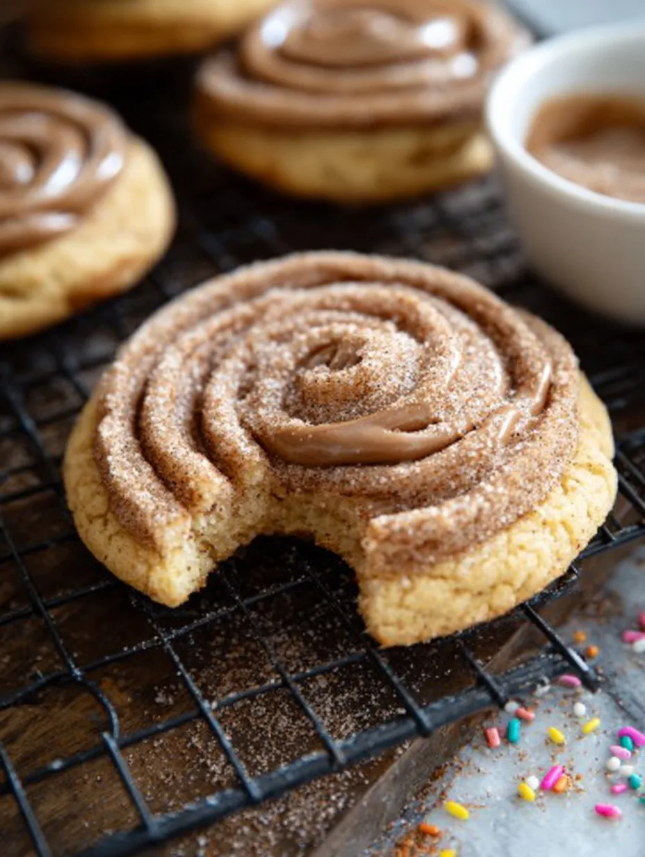 Crumbl Churro Cookie