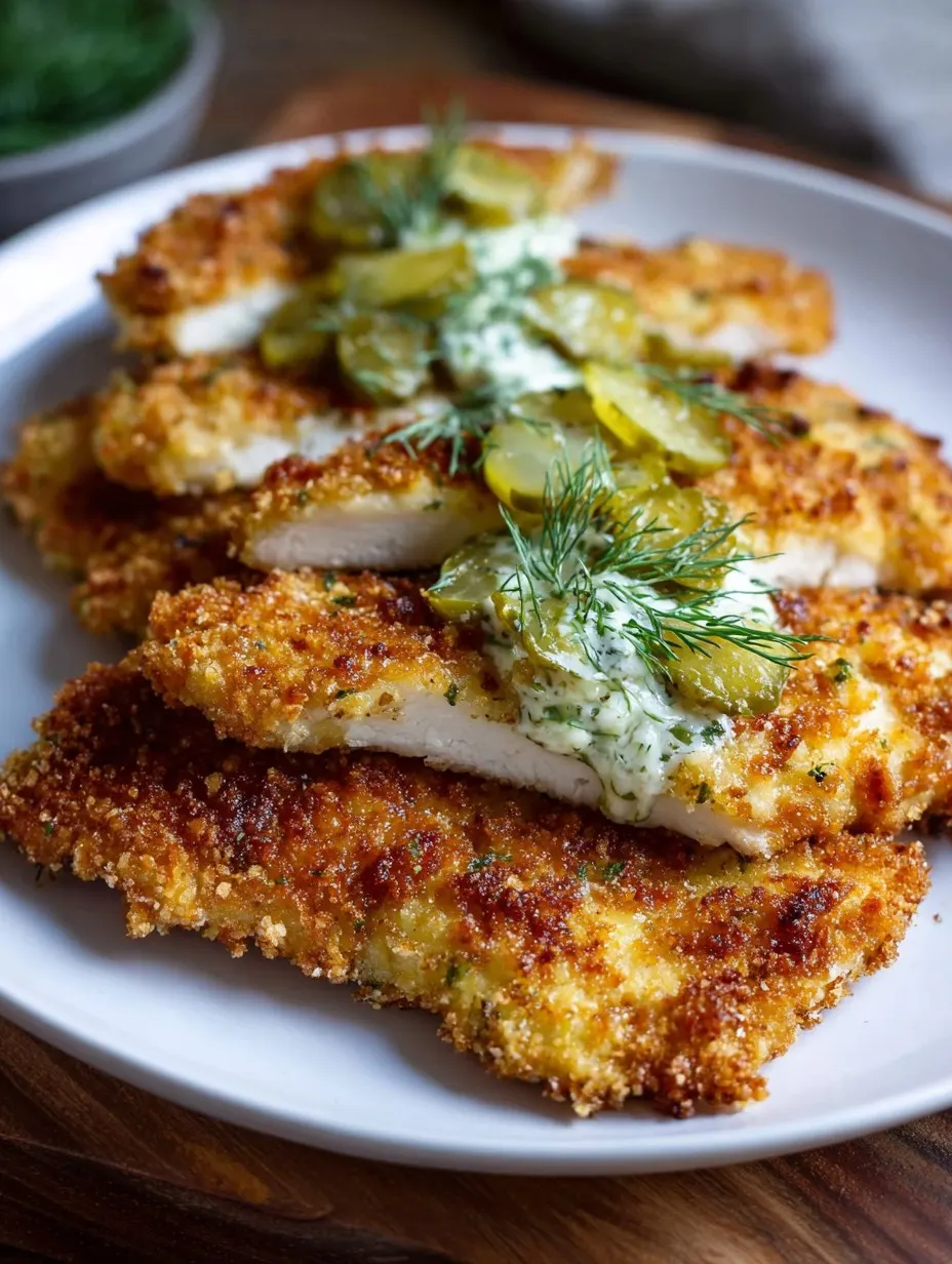 Dill Pickle Parmesan Chicken