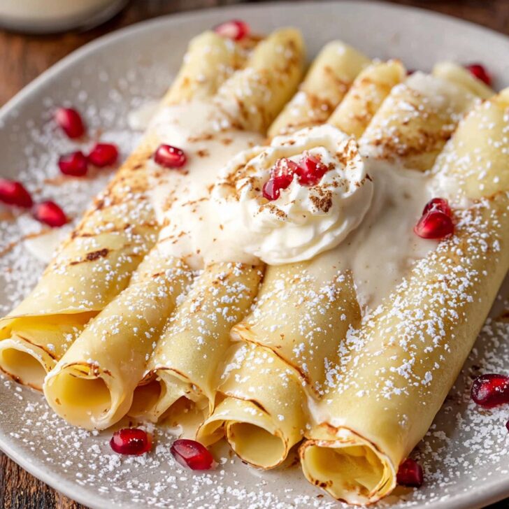Eggnog Crepes: Favorite Holiday Breakfast at My House