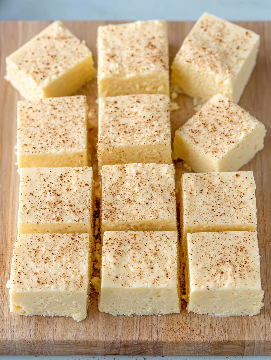 Eggnog Fudge
