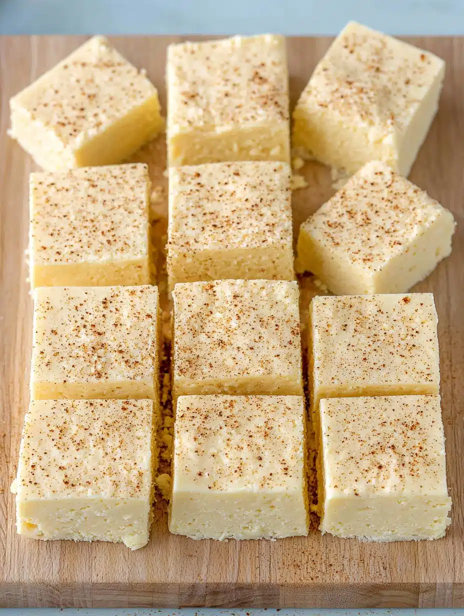 Eggnog Fudge