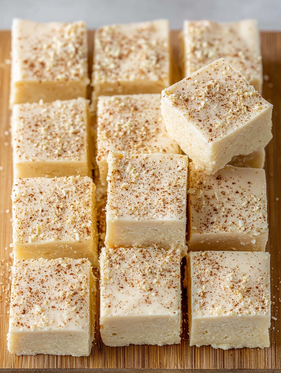 Eggnog Fudge