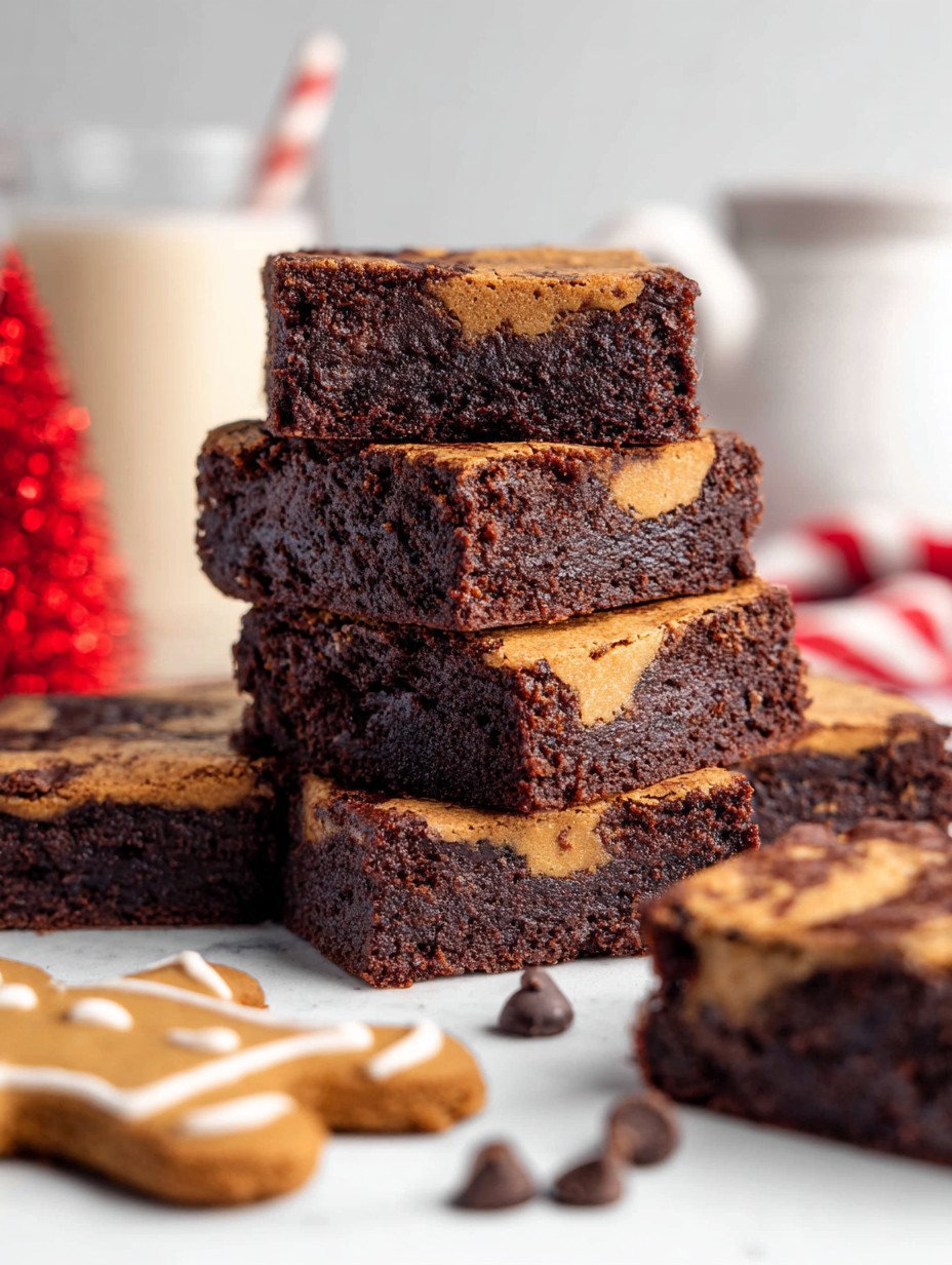 Gingerbread Brownies