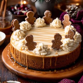 gingerbread cheesecake