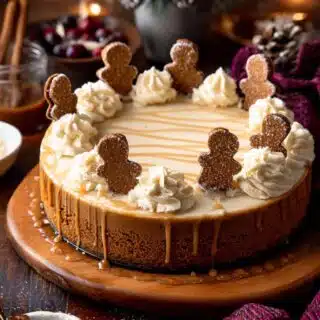 gingerbread cheesecake